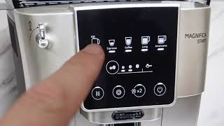 Factory Reset DELONGHI Magnifica Start [upl. by Ylekalb]