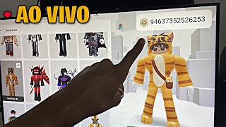 LIVE ROBLOX AO VIVO DOANDO ROBUX GRÁTIS 🎁 COMO GANHAR ROBUX 🎁 ROBUX 2024 ROBLOX [upl. by Nirtiac519]