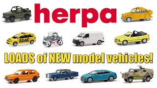 LOADS MORE NEW model vehicles HERPA CHRISTMAS 2024 NEW RELEASES  MODEL RAILWAY NEWS [upl. by Ennire]