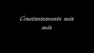 constantemente mia Il volo letra [upl. by Aiyotal]