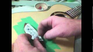 Vid31 Bridge Clamp  Building an Acoustic Guitar [upl. by Korb]