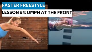 Faster Freestyle Swimming Part 4 Umph at the Front Where to apply the power  Vasa Trainer [upl. by Pail]