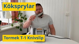 Tormek T1 Kitchen Knife Sharpener  Mina första intryck av knivslipen [upl. by Hewet]