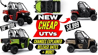 New 2023 Honda Pioneer 520  500 UTV Models Release Review  Changes Explained  50quot Side by Side [upl. by Prue240]