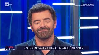 Sanremo ancora Bugo e Morgan  La vita in diretta 17022020 [upl. by Sedicla349]