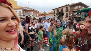 ¡AMBIENTAZO  Feria Medieval El Álamo 2023 [upl. by Nylodnarb686]