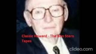 Classic Howard Stern  The Ben Stern Tapes full segments [upl. by Anaerdna674]