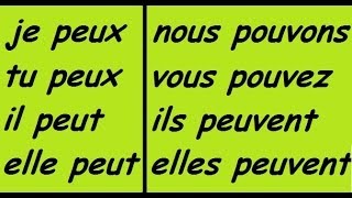 ♫ Pouvoir Conjugation Song ♫ French Conjugation ♫ [upl. by Nylodnew]