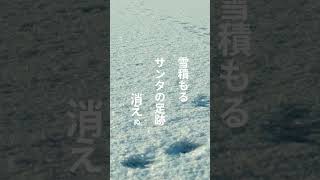 雪積もるサンタの足跡消えぬまま [upl. by Trill]