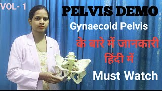 PELVIS  TYPESJOINTSLIGAMENTLANDMARKS By Sweta Parikh Female Pelvispelvis demopelvis bone [upl. by Trebbor]