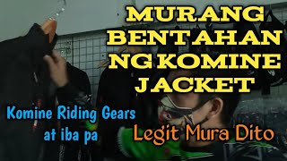 Murang Tindahan ng Komine Jacket at Iba pa [upl. by Murdocca]