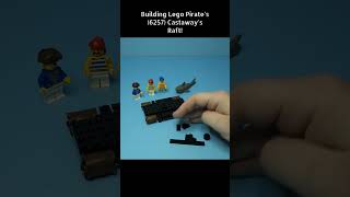 Time Lapse Short of Lego Pirates 6257 Castaways Raft Released in 1989 [upl. by Stringer]