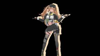 Girls Frontline 2：Exilium MMD  LennaUMP9 Automotivo MMD ドルフロ UMP9 ドルフロ 소녀전선2추방 [upl. by Rahab]