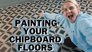 How to paint chipboard floors and floorboards [upl. by Jorin]