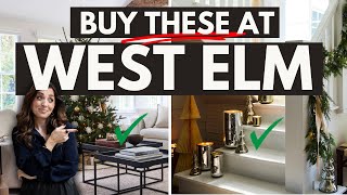 BUY THESE at WEST ELM The BEST Designer APPROVED WEST ELM FINDS [upl. by Aylmar]