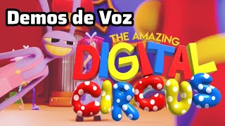 Demos de Voz De The Amazing Digital Circus😧🤪 [upl. by Fannie912]