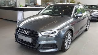 2018 Audi A3 Limousine sport 15 TFSI 150hp  Visual Review [upl. by Polash547]