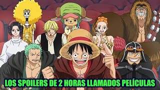 LAS PELÍCULAS DE ONE PIECE EL SPOILER HECHO MARKETING [upl. by Ilsa207]