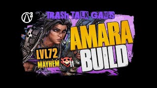 Borderlands 3  Amara Build  Level 72 Mayhem 11  Gameplay [upl. by Aicsile]