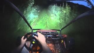 American Sportworks Carbide 150cc Go Kart Ride POV View [upl. by Enorej812]