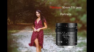 Creative Portraits with the TTArtisan 50mm Tilt Lens [upl. by Yrret]