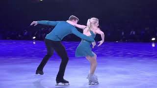 Alexa KnierimBrandon Frazier Stars on Ice 2023 Anaheim Shallow by Lady Gaga and Bradley Cooper [upl. by Lilyan]