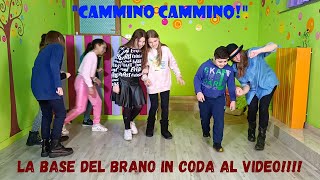 GIOCO MUSICALE DI COORDINAZIONE  CONDIVISIONE E DIVERTIMENTO PER BAMBINI  quotCAMMINO CAMMINOquot [upl. by Valma]