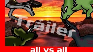 S1 vs S2 vs S3 vs S4 all vs all 117 dinosaur tráiler [upl. by Nolana]