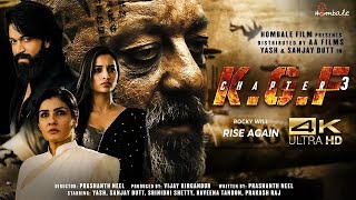 KGF Chapter 3 Hindi Full Movie 4K HD FactsYashSanjay DuttRaveenaSrinidhiPrashanth NeelVijay K [upl. by Suhpoelc]