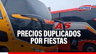 🔴🔵31 de octubre ¡A tener en cuenta Precios de pasajes al interior se duplican por fiestas [upl. by Godderd55]