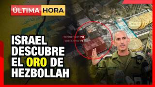 🚨ÚLTIMA HORA🚨 Israel encuentra Búnker con el tesoro más grande de Hezbollah [upl. by Ahusoj]