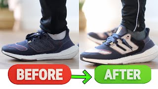 Bleach Custom Sneakers adidas ULTRABOOST 22 DENIM [upl. by Elyrehc378]