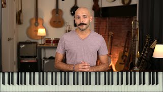 Learn to Improvise on the Piano Step 1  Half Steps [upl. by Kilroy]