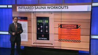 Experts say infrared sauna workouts have many health benefits [upl. by Hutchison]