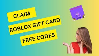 FREE ROBLOX GIFT CARD CODES 2024 [upl. by Enoch]