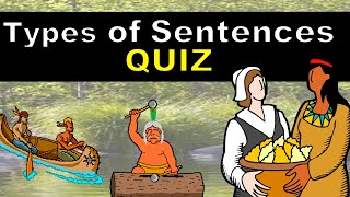 TYPES OF SENTENCES  Types of Sentences Quiz [upl. by Nollek]