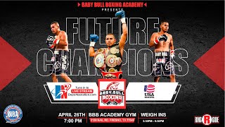 Baby Bull Boxing Academy presents FUTURE CHAMPIONS [upl. by Tadeas]