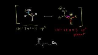 Resonance structures and hybridization  Organic chemistry  Khan Academy [upl. by Purdum]