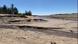 Michigan Midland Flood  Wixom Lake after Flood   Insane [upl. by Anesor]