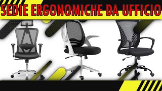 Sedie Ergonomiche Da Ufficio ❍ Migliore 2023 [upl. by Issor]