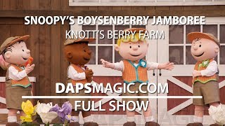 Snoopys Boysenberry Jamboree  Knotts Berry Farm 2018 [upl. by Ellerud]