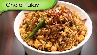 Chole Pulav  Quick And Easy To Make Main Course Rice Recipe  Ruchis Kitchen [upl. by Jo-Anne270]