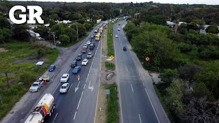 Colapsa la Carretera Nacional otra vez por obra  Monterrey [upl. by Bez]