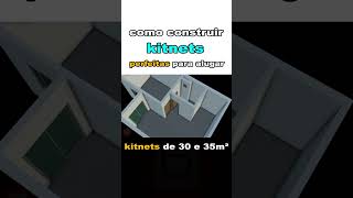 kitnets perfeitas para alugar 30 e 35m² kitnet investimentos [upl. by Sterner]