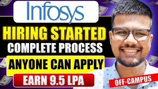 Infosys Mass Hiring Started  OffCampus Specialist Programmer [upl. by Adriano]