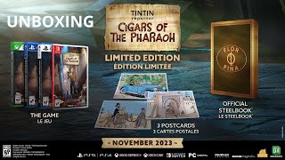 UNBOXING  Tintin Reporter Cigars of the Pharaoh  Limited Edition PS5 [upl. by Rikki]