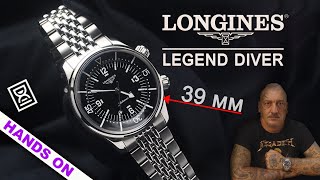 Ecco il nuovo Longines Legend Diver da 39 mm [upl. by Hamfurd]