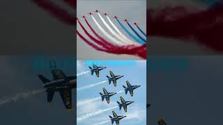 shorts Red Arrows VS Blue Angels editsongBigDawgs [upl. by Yeo575]