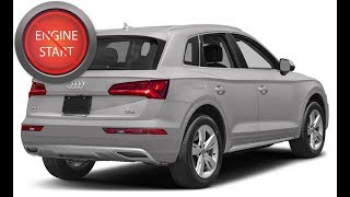 Open and Start an Audi Q5 crossover with a dead key fob battery [upl. by Donohue]