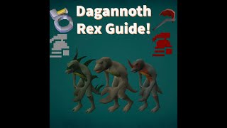 Mid lvl Dagannoth Rex Guide Hcore Ironman friendly [upl. by Anaerb531]